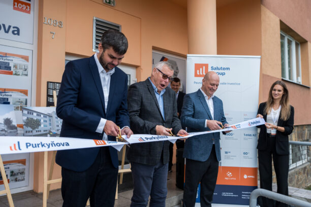 Nové byty v Ústí nad Labem: Salutem Group zkolaudovala Projekt Purkyňova, stovky dalších přinese Ústí Towers