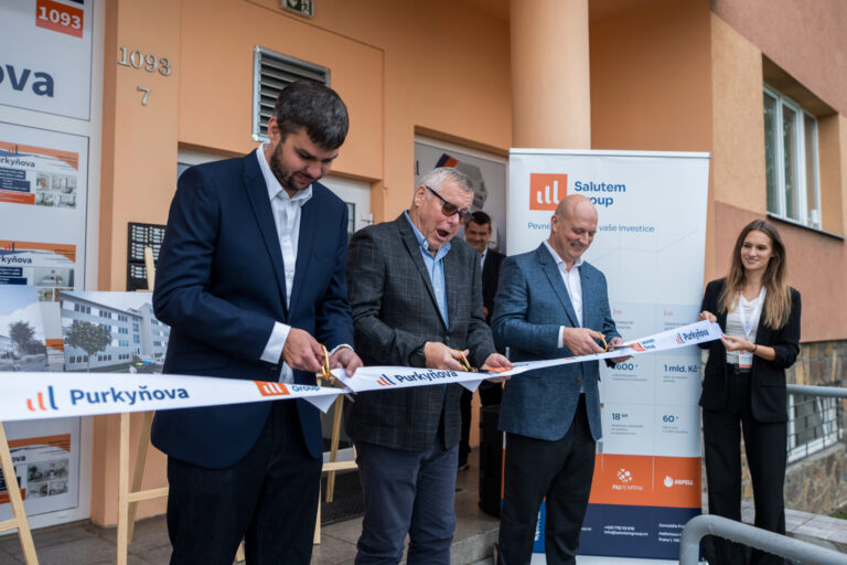 Nové byty v Ústí nad Labem: Salutem Group zkolaudovala Projekt Purkyňova, stovky dalších přinese Ústí Towers