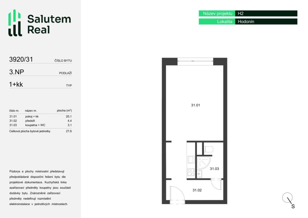 Byt č. 31 – Nový Háj, Hodonín